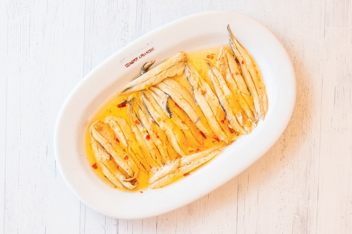 Anchovy in vinegar